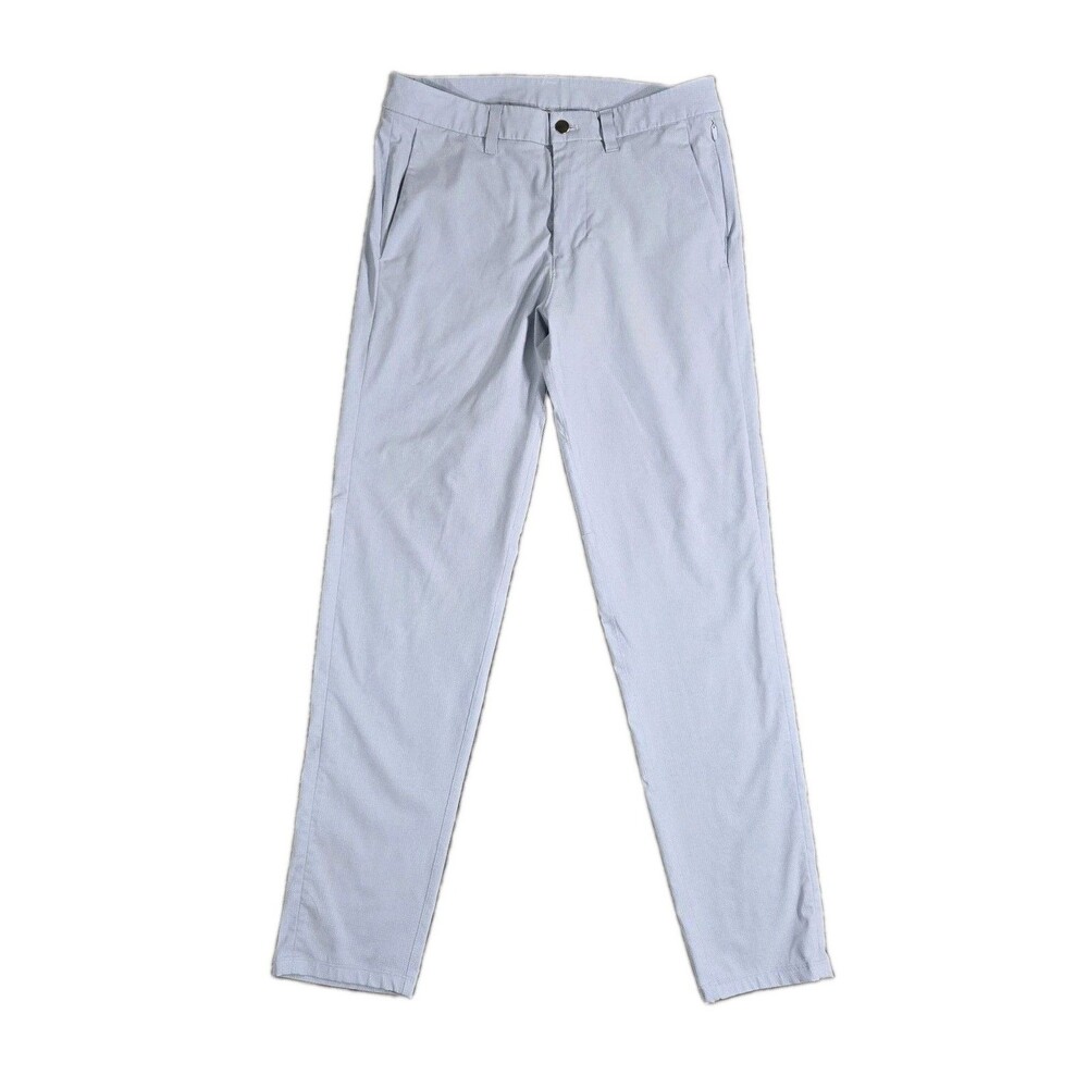 Lululemon Commission Pants Mens 30 Light Blue Chino Golf Casual Work Ventlight